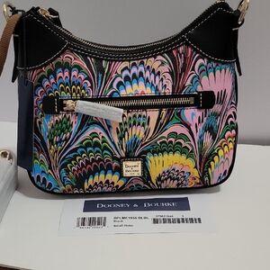 Dooney & Bourke Plumes Hobo Bag NWT